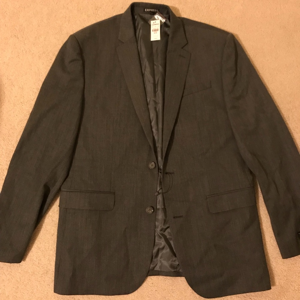 Men’s Express Gray Suit Jacket